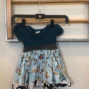 Alice and the wonderland K. Pea dress 12-18 months